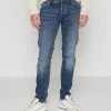 Jack & Jones JJIWHGLENN JJORIGINAL - Slim Fit Jeans - Blue Denim