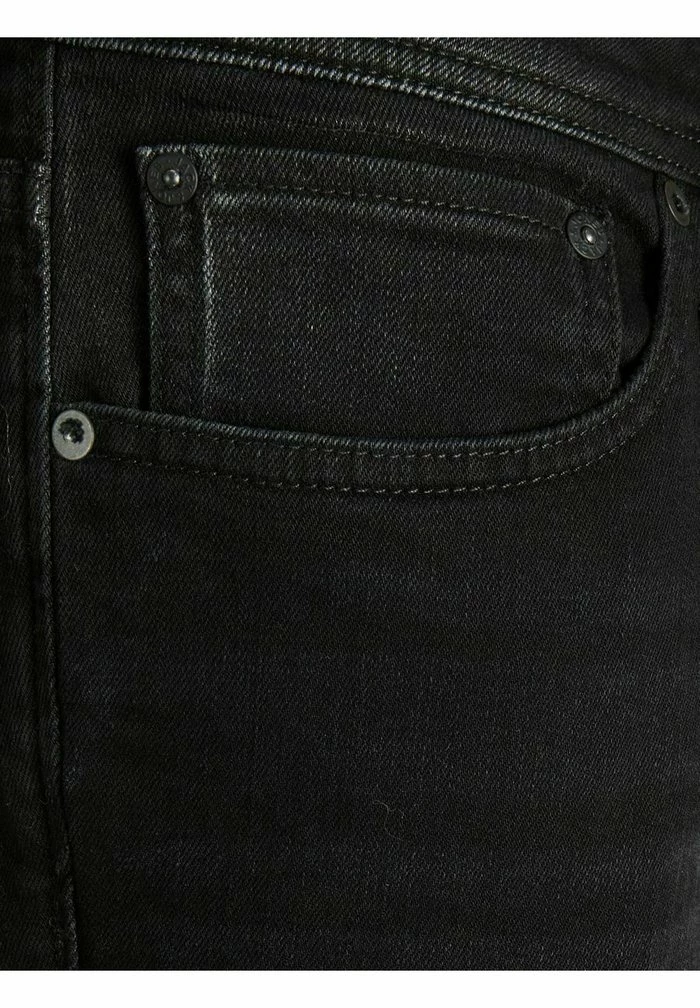 Jack & Jones JJITIM - Slim Fit Jeans - Black Denim 4 Jack & Jones JJITIM - Slim Fit Jeans - Black Denim - Image 4