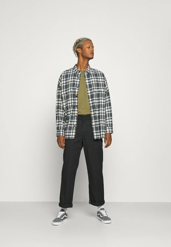 Jack & Jones JORBRINK TEE CREW NECK - Basic T-shirt - Martini Olive 2 Jack & Jones JORBRINK TEE CREW NECK - Basic T-shirt - Martini Olive - Image 2