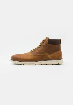 Jack & Jones JFWTUBAR - Lace-up Ankle Boots - Honey
