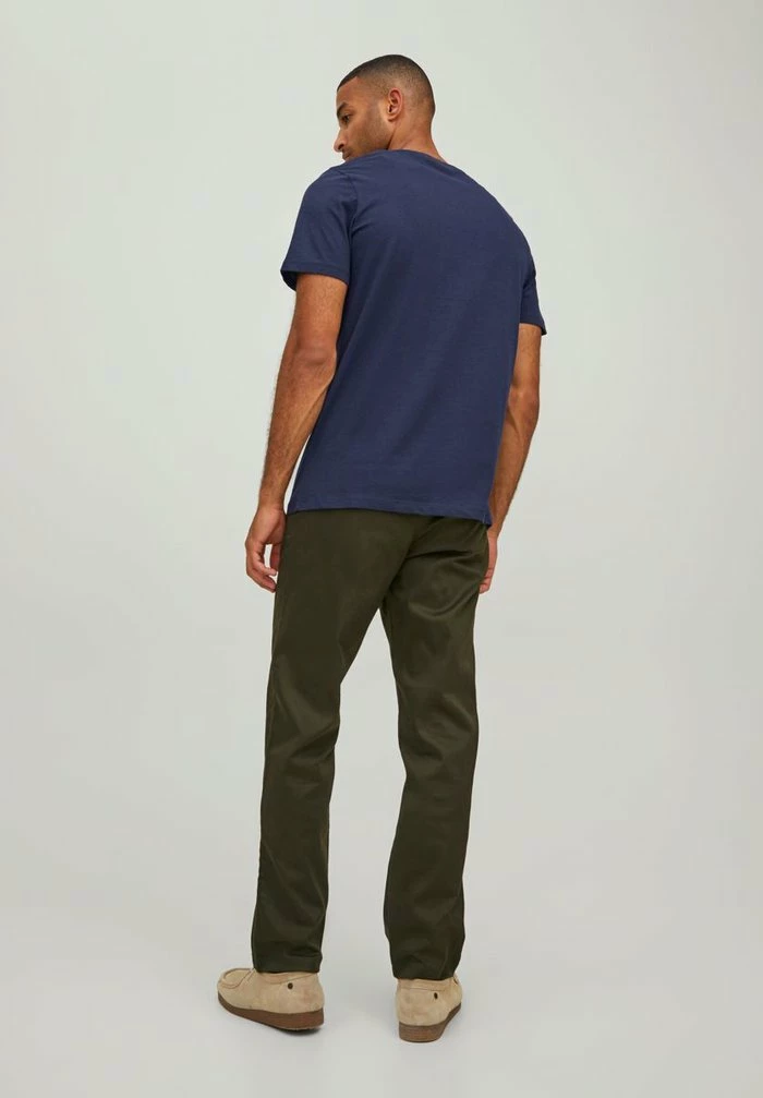 Jack & Jones Print T-shirt - Dark Blue 3 Jack & Jones Print T-shirt - Dark Blue - Image 3