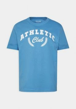 Jack & Jones JORCAPIO TEE CREW NECK UNISEX - Print T-shirt - Silver Lake Blue -Jack & Jones Shop 634bd1b632854d31813c33f694f231b4