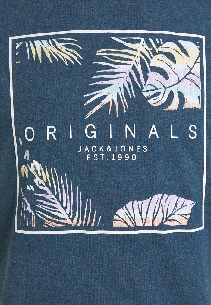 Jack & Jones JORHAAZY TEE CREW NECK - Print T-shirt - Ensign Blue 3 Jack & Jones JORHAAZY TEE CREW NECK - Print T-shirt - Ensign Blue - Image 3