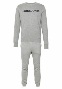 Jack & Jones JACLOUNGE - Pyjamas - Light Grey Melange 16 Jack & Jones JACLOUNGE - Pyjamas - Light Grey Melange -Jack & Jones Shop 63d25739ef0e4bec8145bf62dd360d0e