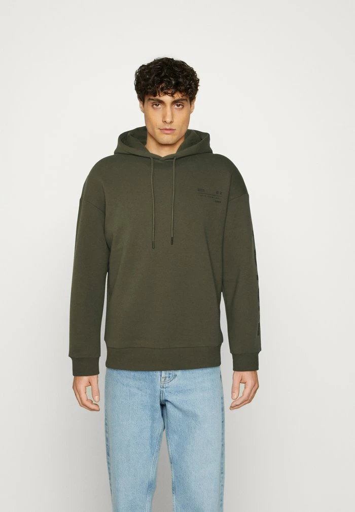 Jack & Jones JCOMONO HOOD - Hoodie - Forest Night 1 Jack & Jones JCOMONO HOOD - Hoodie - Forest Night