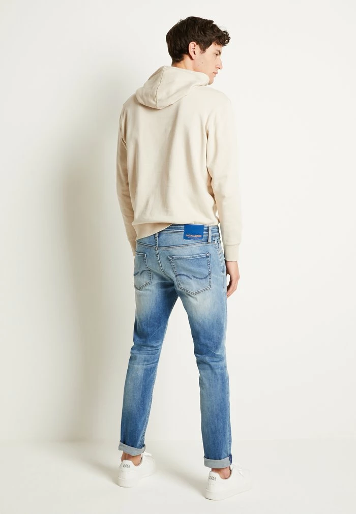 Jack & Jones JJ30GLENN - Slim Fit Jeans - Blue 3 Jack & Jones JJ30GLENN - Slim Fit Jeans - Blue - Image 3