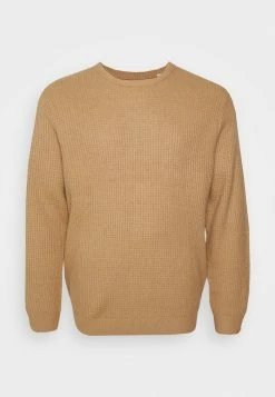 Jack & Jones JCODALTON CREW NECK - Jumper - Tannin