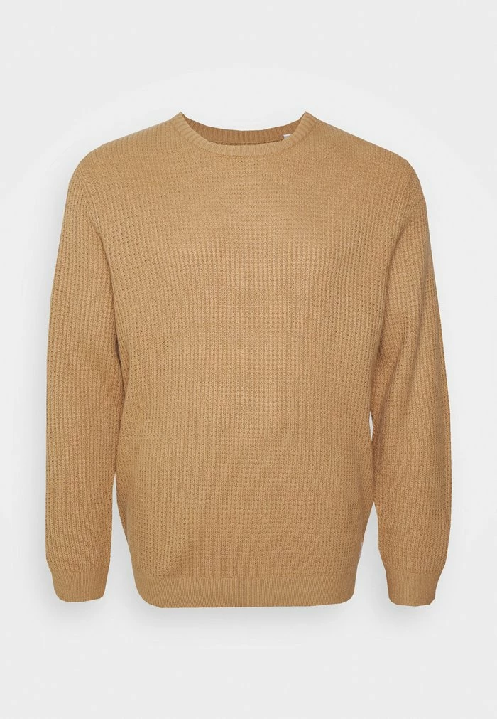 Jack & Jones JCODALTON CREW NECK - Jumper - Tannin 1 Jack & Jones JCODALTON CREW NECK - Jumper - Tannin