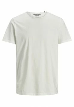 Jack & Jones JJEBASHER TEE - Basic T-shirt - Cloud Dancer