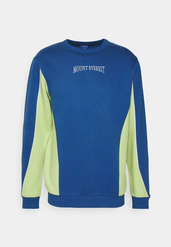 Jack & Jones JORCUT CREW NECK - Sweatshirt - Galaxy Blue 1 Jack & Jones JORCUT CREW NECK - Sweatshirt - Galaxy Blue
