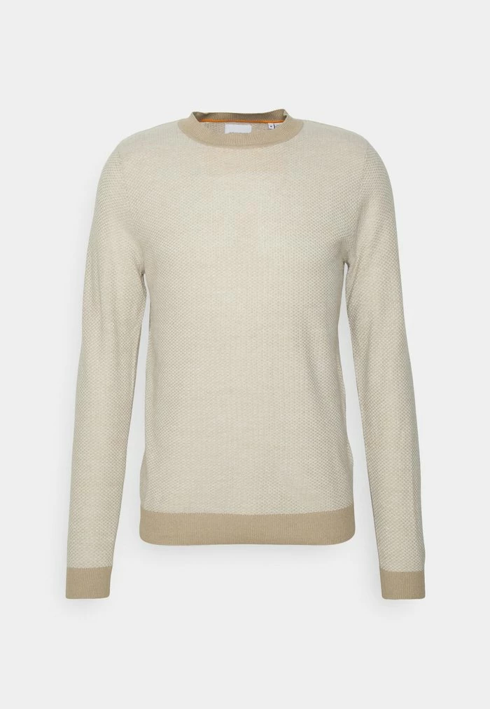 Jack & Jones JJBILLY CREW NECK - Jumper - Crockery/cloud Dancer 5 Jack & Jones JJBILLY CREW NECK - Jumper - Crockery/cloud Dancer - Image 5