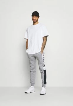 Alternative view of Jack & Jones JJIWILL LOGO JJBLOCKING P. VG NOOS - Tracksuit Bottoms - Light Grey Melange