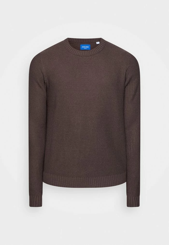 Jack & Jones JORELROY CREW NECK - Jumper - Seal Brown 5 Jack & Jones JORELROY CREW NECK - Jumper - Seal Brown - Image 5