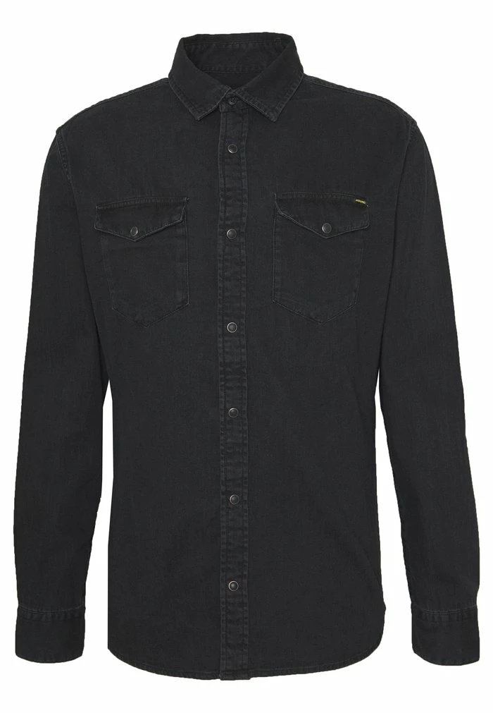 Jack & Jones JJESHERIDAN L/S NOOS - Shirt - Black Denim 4 Jack & Jones JJESHERIDAN L/S NOOS - Shirt - Black Denim - Image 4