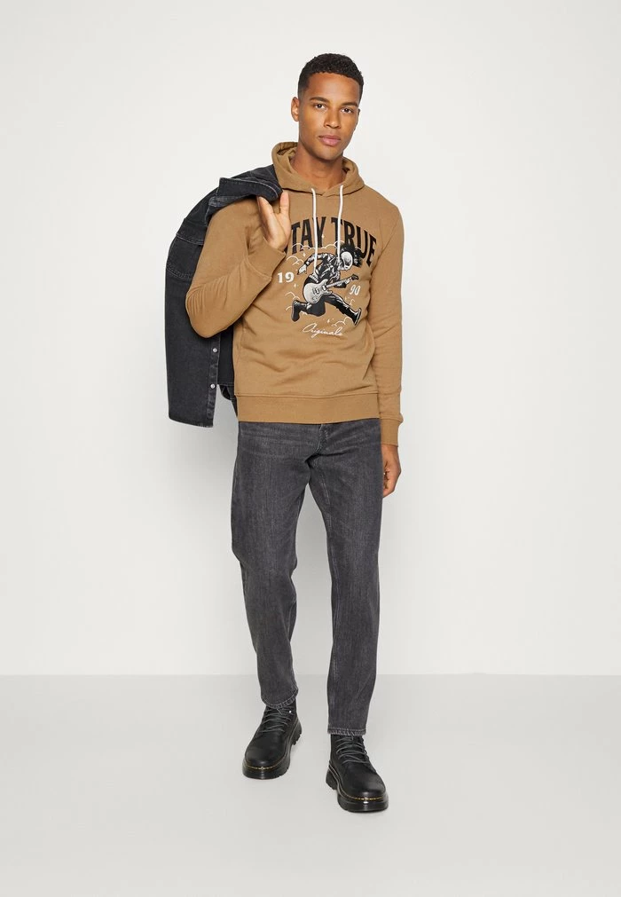 Jack & Jones JORHEADON HOOD - Sweatshirt - Tigers Eye 2 Jack & Jones JORHEADON HOOD - Sweatshirt - Tigers Eye - Image 2