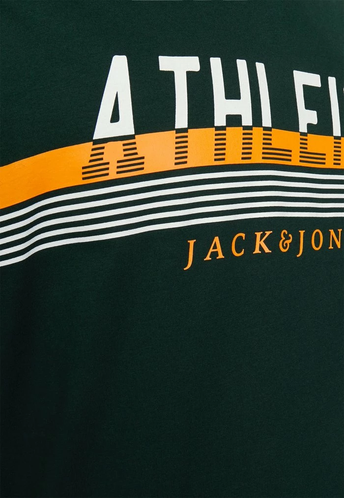 Jack & Jones JJIRON TEE CREW NECK - Print T-shirt - Pine Grove 3 Jack & Jones JJIRON TEE CREW NECK - Print T-shirt - Pine Grove - Image 3