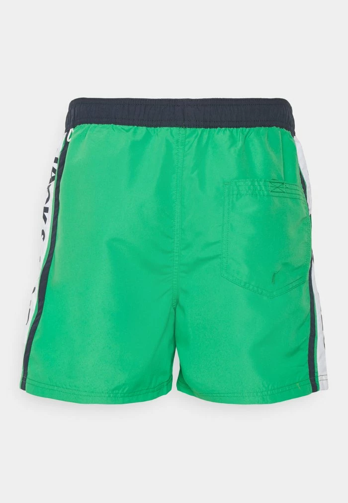 Jack & Jones JJICRETE SWIM TAPE - Swimming Shorts - Jelly Bean 2 Jack & Jones JJICRETE SWIM TAPE - Swimming Shorts - Jelly Bean - Image 2