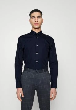 Jack & Jones JJJOE PLAIN - Formal Shirt - Navy Blazer