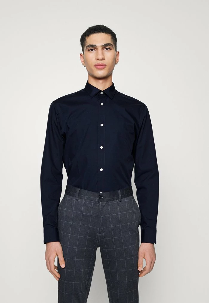 Jack & Jones JJJOE PLAIN - Formal Shirt - Navy Blazer 1 Jack & Jones JJJOE PLAIN - Formal Shirt - Navy Blazer
