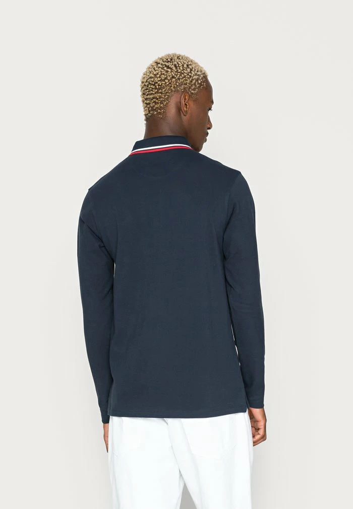 Jack & Jones JJEPAULOS - Polo Shirt - Navy Blazer 3 Jack & Jones JJEPAULOS - Polo Shirt - Navy Blazer - Image 3