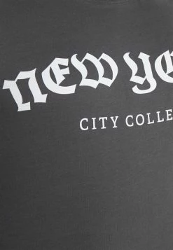 Jack & Jones JORNEWYRK TEE CREW NECK - Print T-shirt - Asphalt -Jack & Jones Shop 689dd6642b5946bbbaf40cd58ec78761