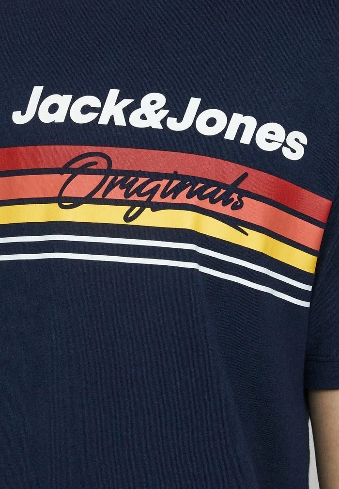 Jack & Jones JORVENTURE - Print T-shirt - Navy Blazer 5 Jack & Jones JORVENTURE - Print T-shirt - Navy Blazer - Image 5