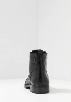 Jack & Jones JFWRUSSEL - Lace-up Ankle Boots - Anthracite -Jack & Jones Shop 68a571fa81304e08b8ce34ec4de46b3b