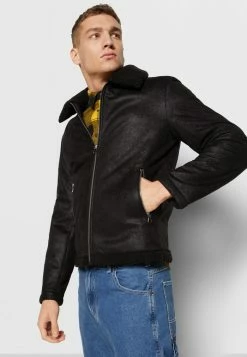 Jack & Jones JJEAGLE JACKET - Faux Leather Jacket - Black 11 Jack & Jones JJEAGLE JACKET - Faux Leather Jacket - Black -Jack & Jones Shop 68ccd841d24d4073af6b7b2e91eac563