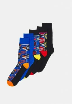 Jack & Jones JACNEON SKATE LOGO SOCK 5 PACK - Socks - Vibrant Yellow