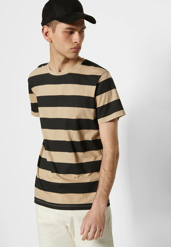 Jack & Jones JJNOA TEE CREW NECK - Print T-shirt - Crockery/black 5 Jack & Jones JJNOA TEE CREW NECK - Print T-shirt - Crockery/black - Image 5