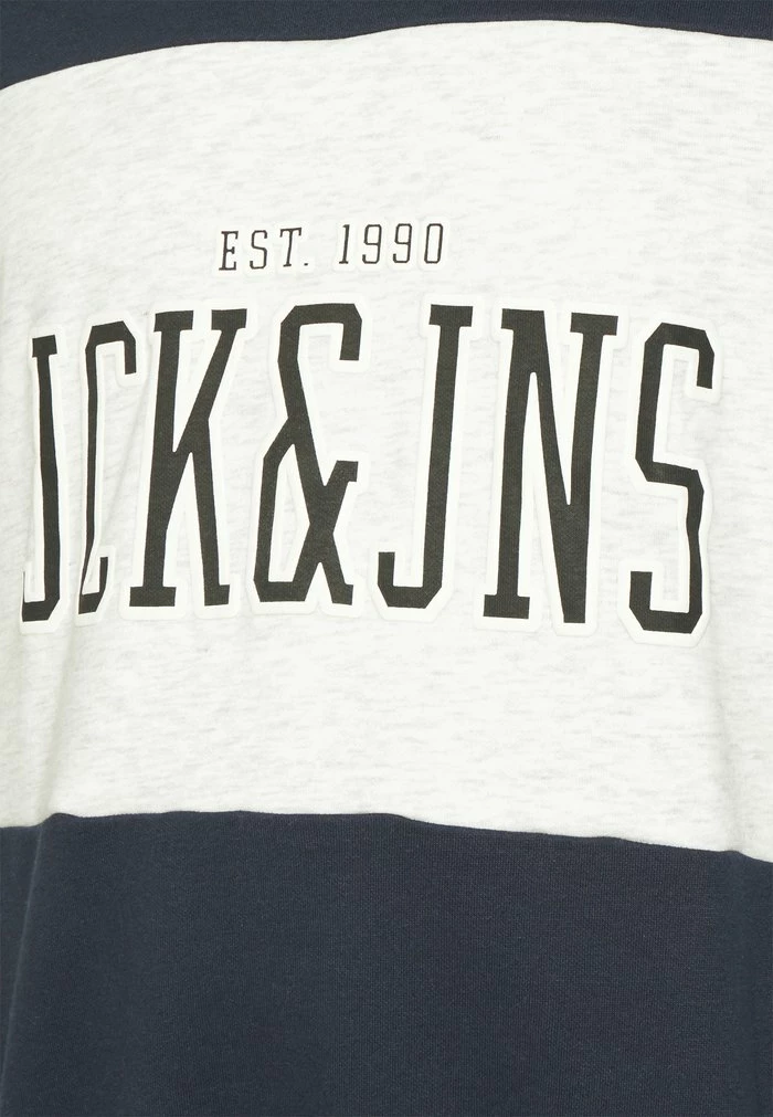 Jack & Jones JJCEMB CREW NECK - Sweatshirt - Navy Blazer 3 Jack & Jones JJCEMB CREW NECK - Sweatshirt - Navy Blazer - Image 3