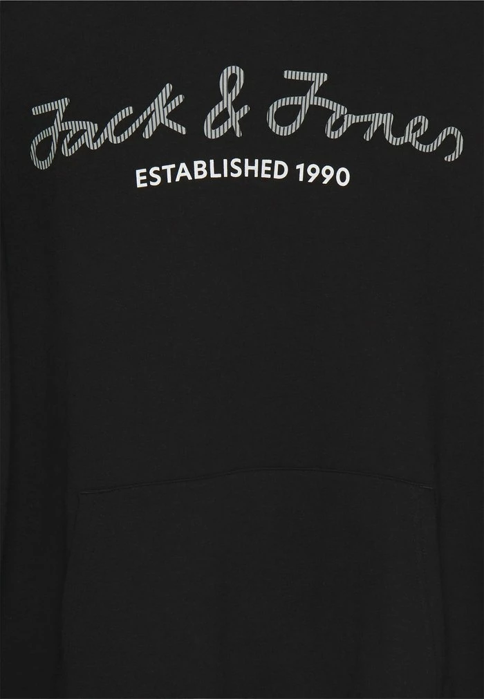 Jack & Jones HOOD - Sweatshirt - Black 3 Jack & Jones HOOD - Sweatshirt - Black - Image 3