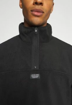 Jack & Jones JCOMICK HALF ZIP - Fleece Jumper - Black 13 Jack & Jones JCOMICK HALF ZIP - Fleece Jumper - Black -Jack & Jones Shop 6ac56363bc734aaf8190bae0519947e3