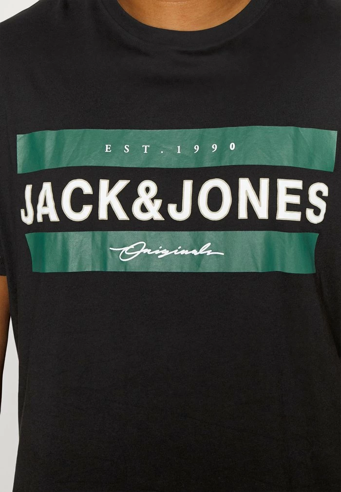 Jack & Jones JORFRIDAY TEE CREW NECK - Print T-shirt - Black 5 Jack & Jones JORFRIDAY TEE CREW NECK - Print T-shirt - Black - Image 5