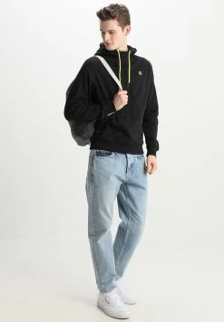 Alternative view of Jack & Jones JCOPINN HOOD REGULAR FIT - Hoodie - Black/yellow String