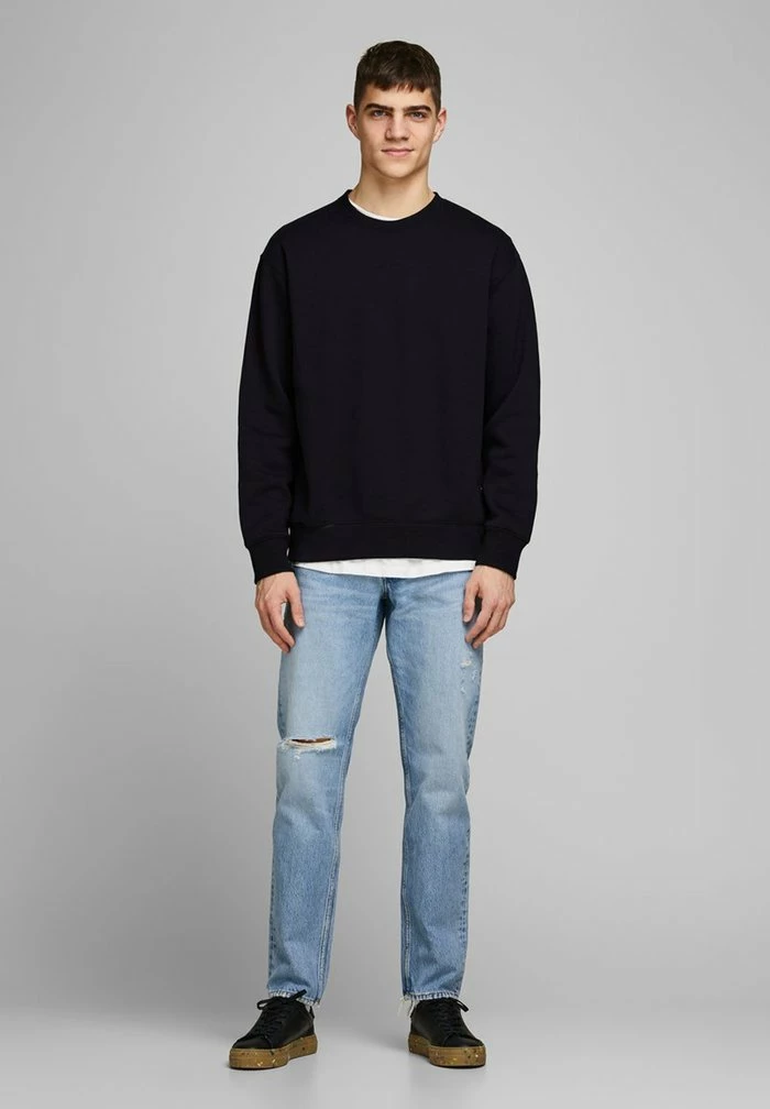 Jack & Jones Sweatshirt - Black 2 Jack & Jones Sweatshirt - Black - Image 2