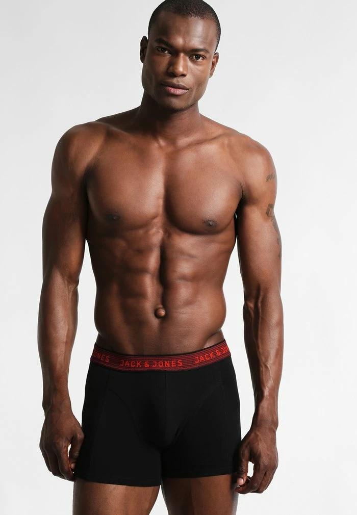 Jack & Jones JACWAISTBAND TRUNKS 3 PACK - Pants - Asphalt 4 Jack & Jones JACWAISTBAND TRUNKS 3 PACK - Pants - Asphalt - Image 4