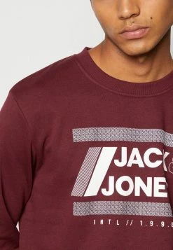 Jack & Jones BEN SWEAT CREW NECK - Sweatshirt - Bordeaux -Jack & Jones Shop 6b59d8e0324948e78c4fed19b0bc90d8