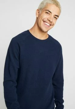 Jack & Jones JJEHILL CREW NECK - Jumper - Ensign Blue/navy Blazer -Jack & Jones Shop 6b7b3a4564f94a9abc60db4681d8d666