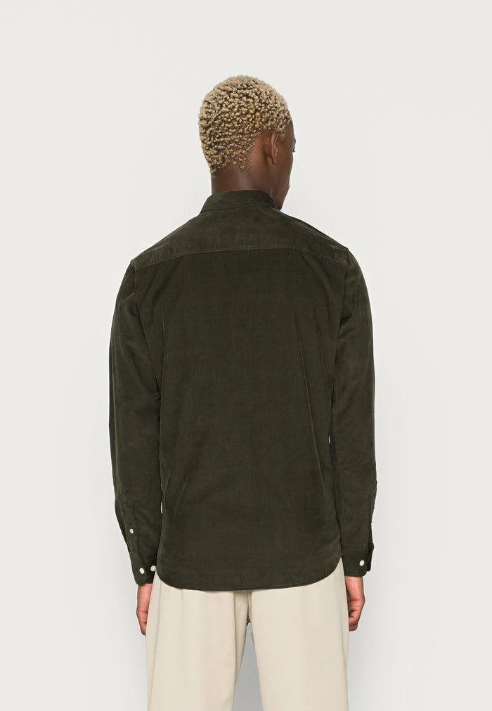 Jack & Jones JJECLASSIC CORDUROY SHIRT - Shirt - Olive 3 Jack & Jones JJECLASSIC CORDUROY SHIRT - Shirt - Olive - Image 3