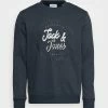 Jack & Jones JJSTAMP CREW NECK - Sweatshirt - Ombre Blue