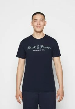 Jack & Jones UPSCALED TEE CREW NECK 3PK - Print T-shirt - Fourleafclover/white/navy -Jack & Jones Shop 6c725e70252c4237bf3674ee1f02d53e