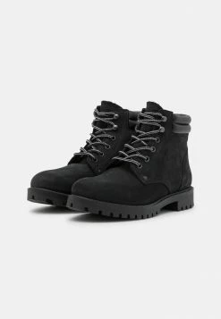 Alternative view of Jack & Jones JFWSTOKE BOOT - Lace-up Ankle Boots - Anthracite