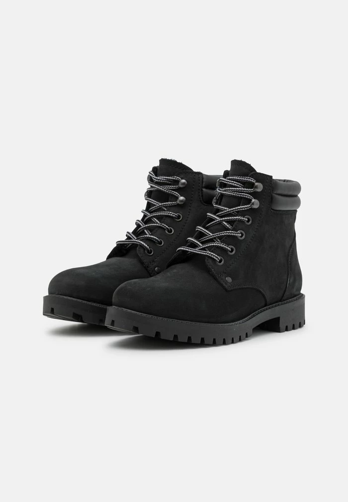Jack & Jones JFWSTOKE BOOT - Lace-up Ankle Boots - Anthracite 2 Jack & Jones JFWSTOKE BOOT - Lace-up Ankle Boots - Anthracite - Image 2