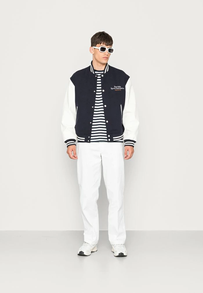 Jack & Jones JORCUTSEW VARSITY - Bomber Jacket - Navy Blazer 2 Jack & Jones JORCUTSEW VARSITY - Bomber Jacket - Navy Blazer - Image 2