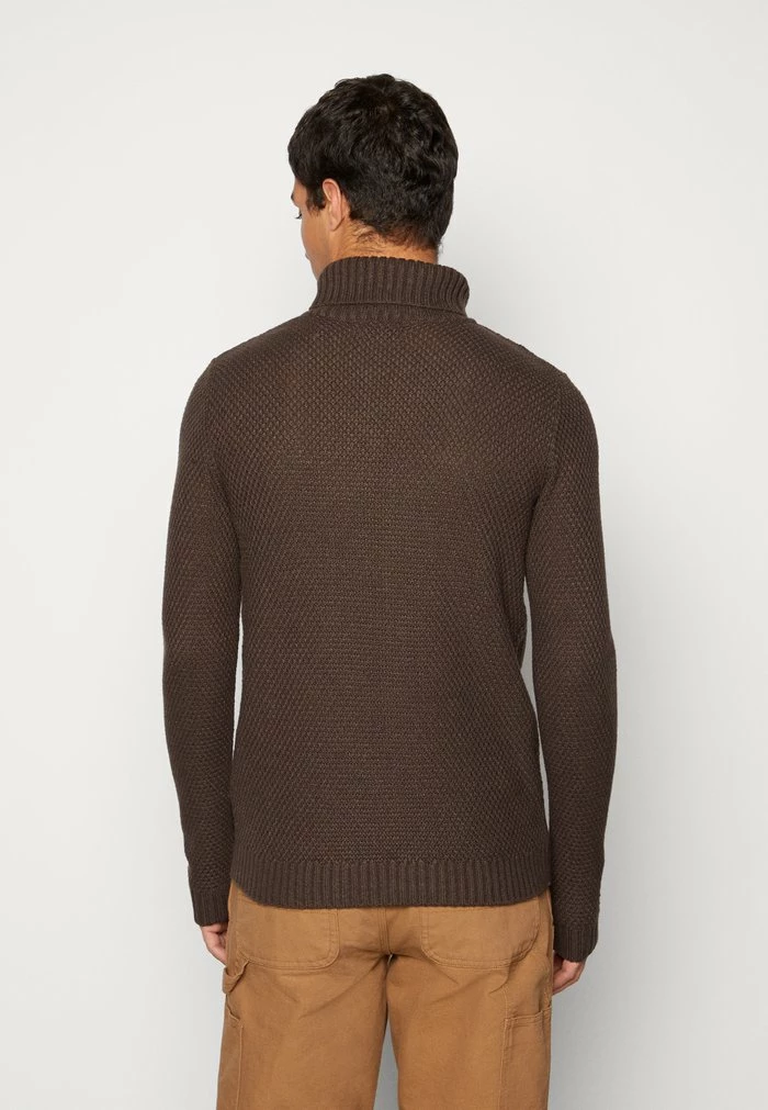Jack & Jones JJCRAIG ROLL NECK - Jumper - Mulch 3 Jack & Jones JJCRAIG ROLL NECK - Jumper - Mulch - Image 3