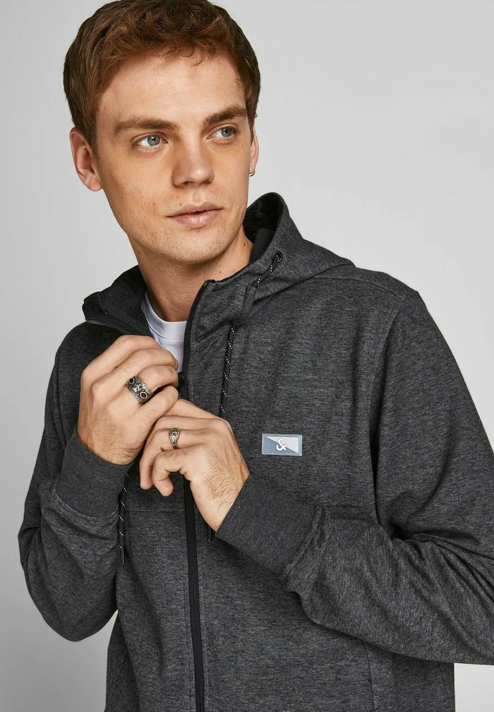 Jack & Jones JCOAIR NOOS - Zip-up Sweatshirt - Grey 6 Jack & Jones JCOAIR NOOS - Zip-up Sweatshirt - Grey - Image 6