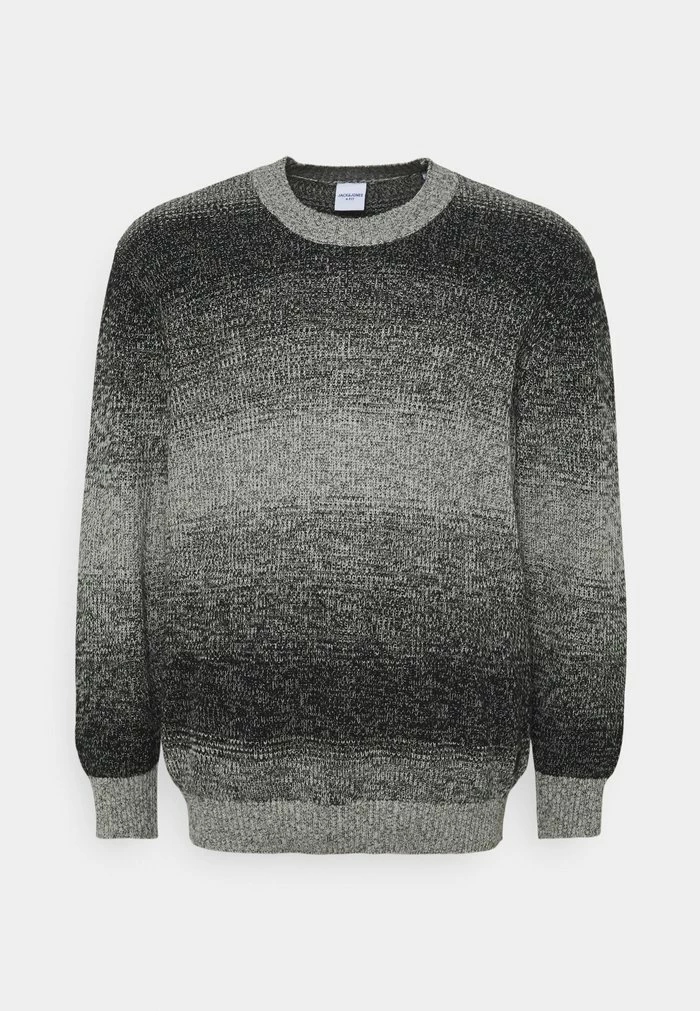 Jack & Jones JORMORGAN CREW NECK - Jumper - Light Grey Melange 4 Jack & Jones JORMORGAN CREW NECK - Jumper - Light Grey Melange - Image 4