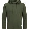 Jack & Jones JJEBASIC NOOS - Hoodie - Forest Night
