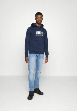 Alternative view of Jack & Jones JCOCORD HOOD - Sweatshirt - Navy